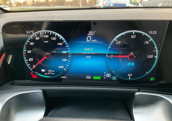 Mercedes-Benz EQB cena 285000 przebieg: 870, rok produkcji 2022 z Sieraków małe 277